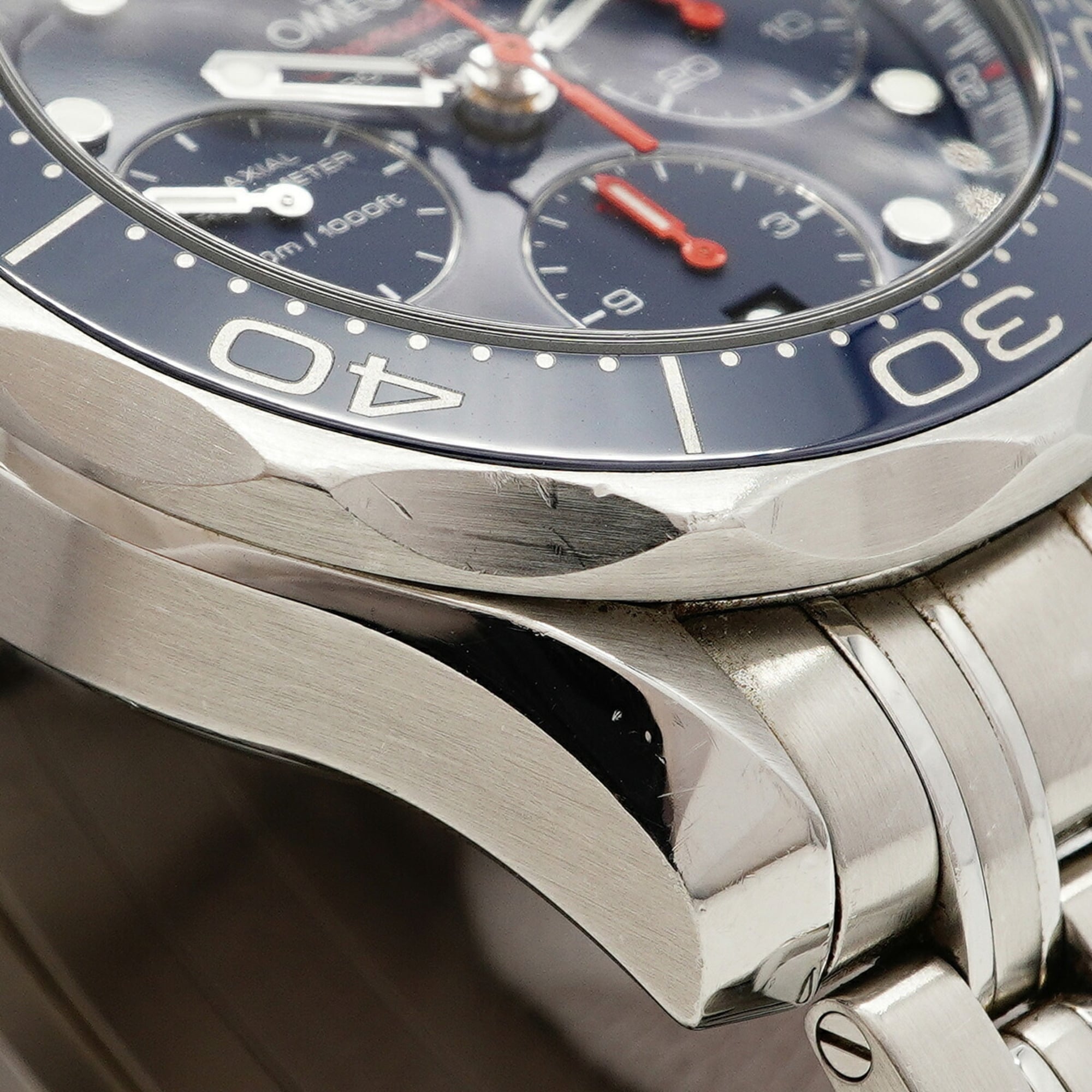 Omega Seamaster Diver 300M Co-Axial 212.30.42.50.03.001 Navy Dial Men's Watch — Good