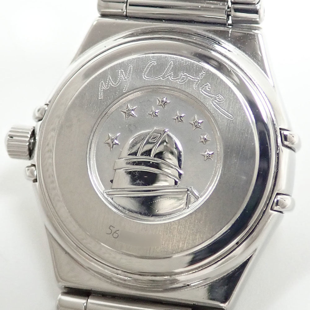 Omega Constellation Mini My Choice Ladies Quartz Watch, Stainless Steel, 1465.71, Battery-Powered — Good