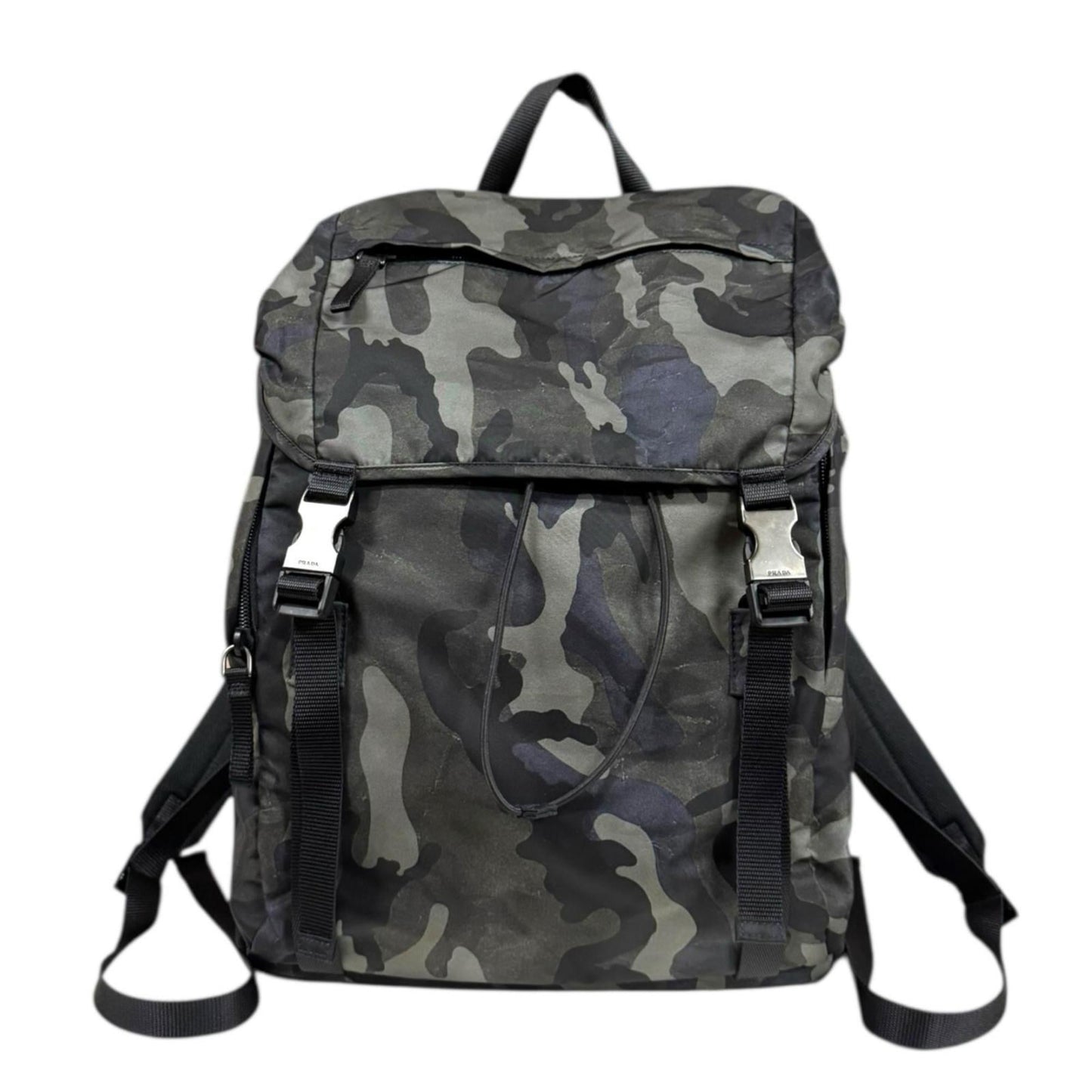 Prada Camouflage Backpack/Daypack Nylon 2VZ062 Men's PRADA