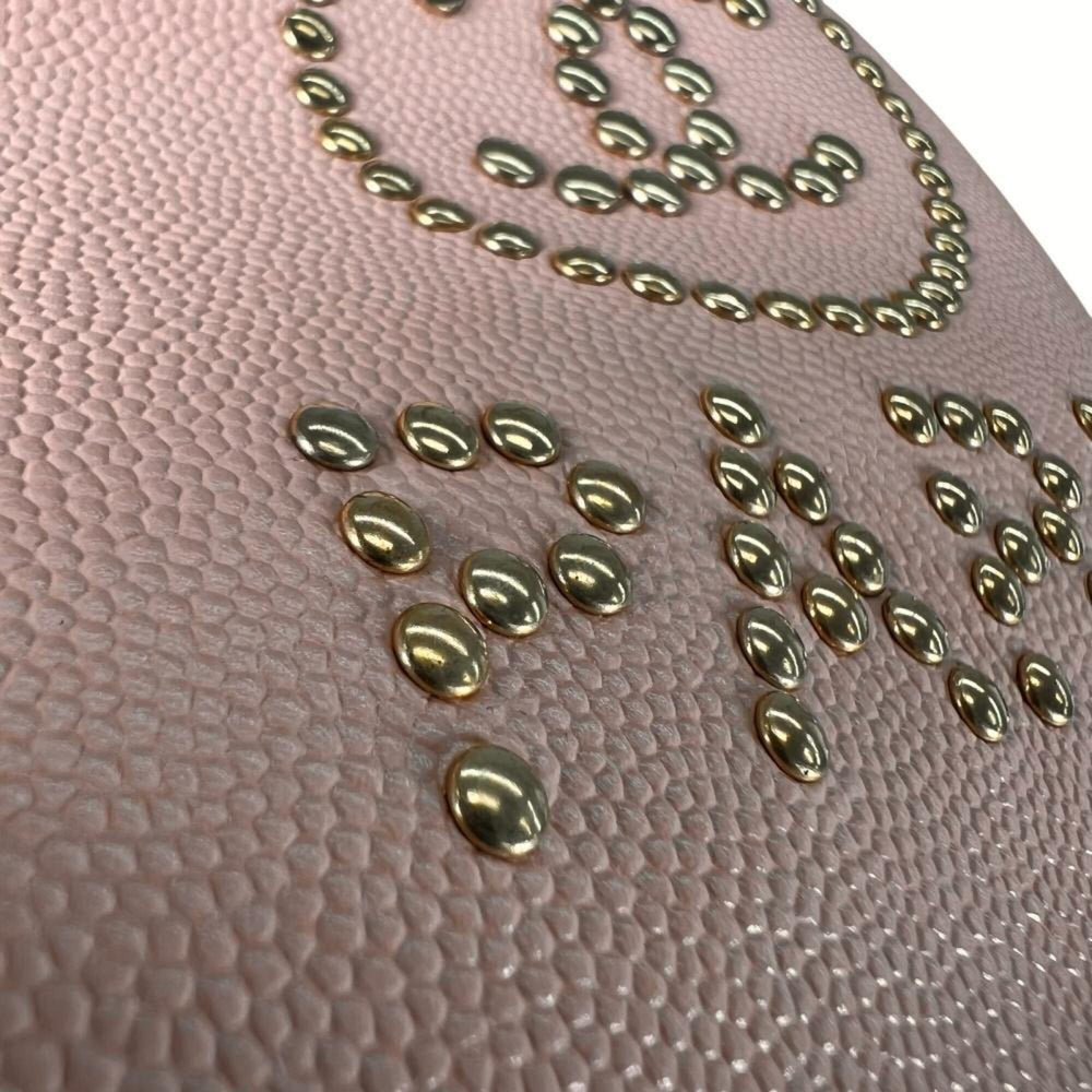 Chanel Deauville Shoulder Bag for Women, Studded Logo, Gold Hardware, Crossbody, Pink with Hardware — Like New