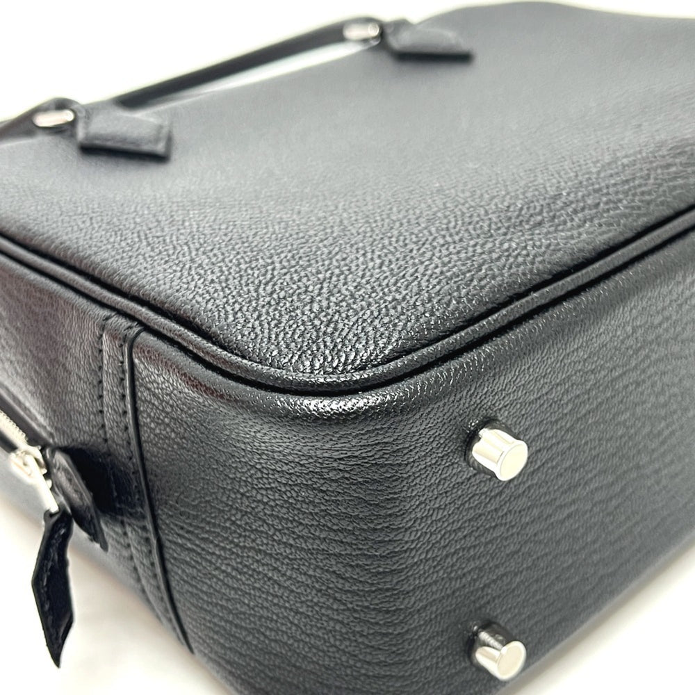 HERMES H086559CK Plume Mini Black Bag Handbag Chevre Mysore Women's Noir — New - Store Return