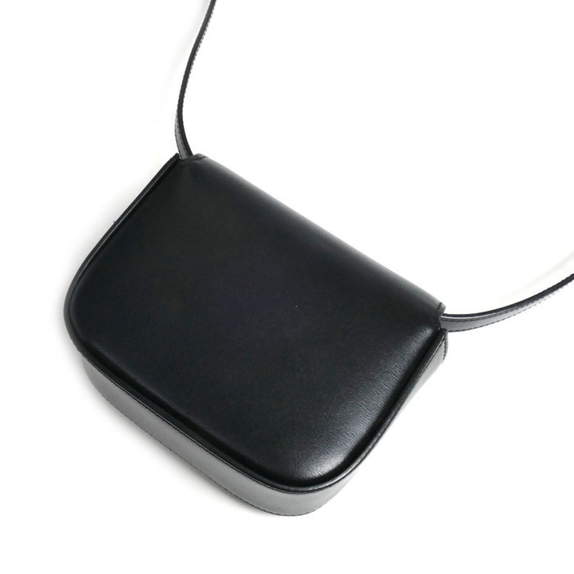 CELINE Triomphe Mini Claude Shoulder Bag, Black, 10I513DPV.38NO, Women's