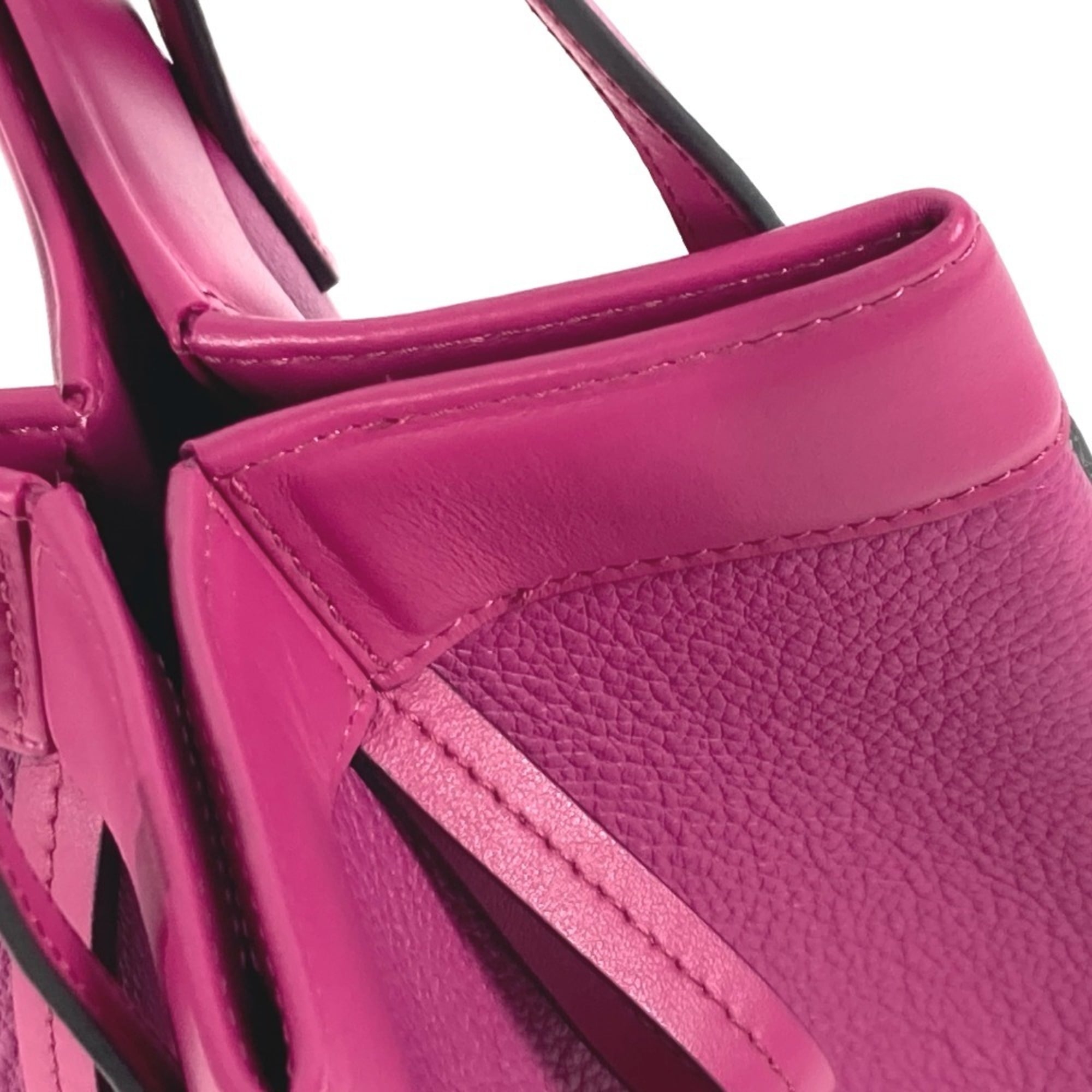 FENDI 8BS083 ORIGAMI MINI Small Shoulder Bag Leather Women's Purple G-240425-54 — New - Store Return
