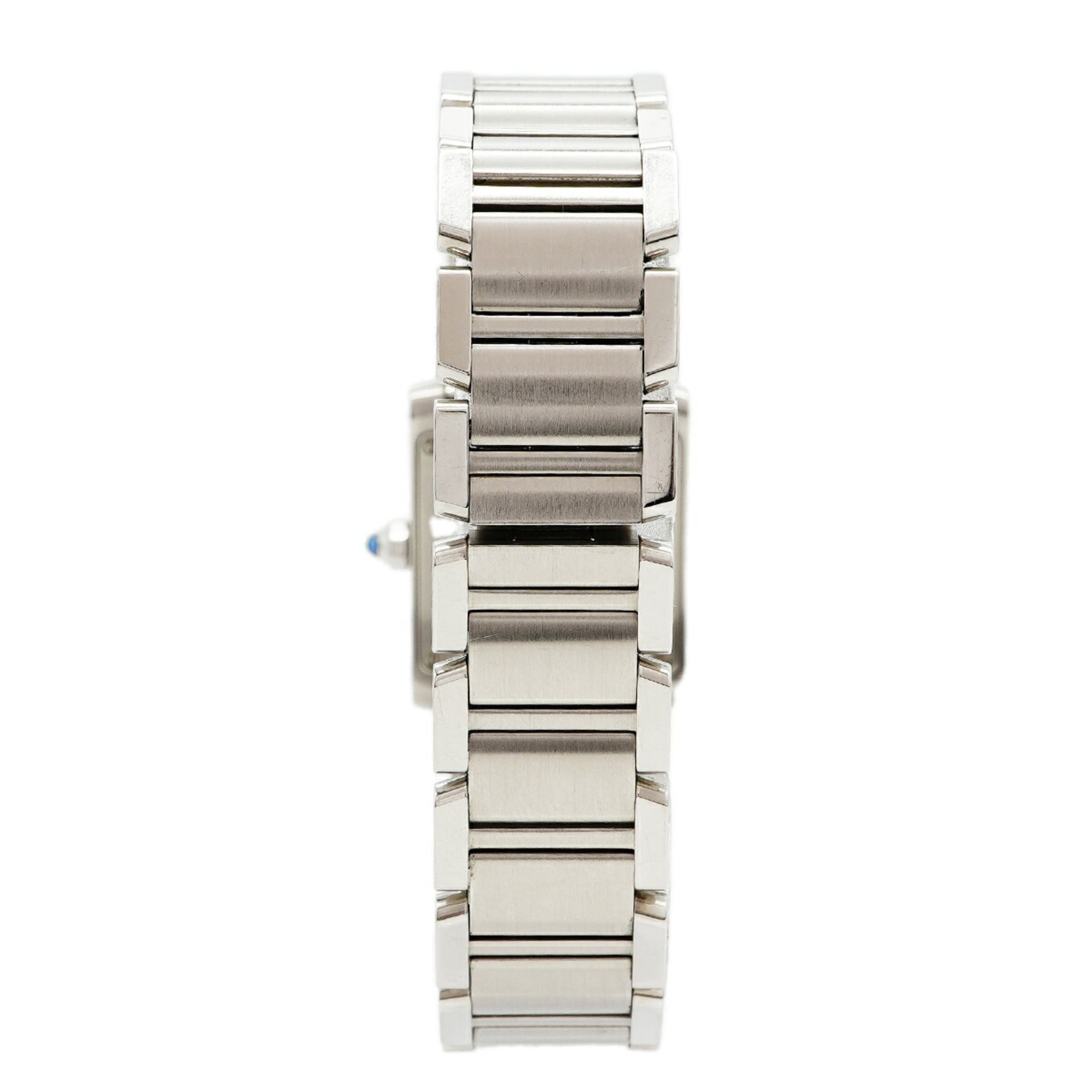Cartier Tank Française SM W51008Q3 Ivory Dial Women's Watch — Good
