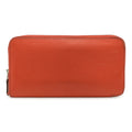 HERMES Azap Long Silkin Round Wallet in Epsom Leather with Rose Jaipur Pink Y Stamp