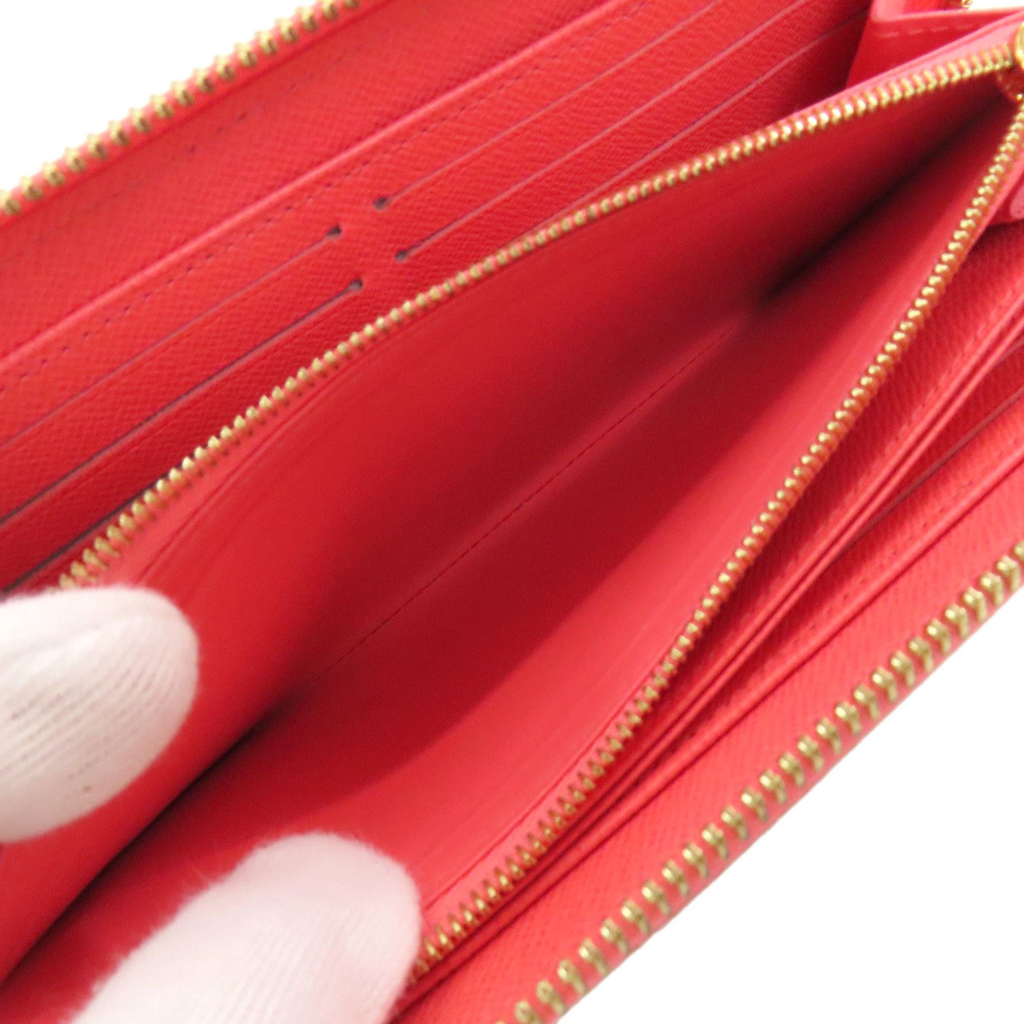 Louis Vuitton N60373 Zippy Wallet Long Damier Canvas Women's LOUIS VUITTON