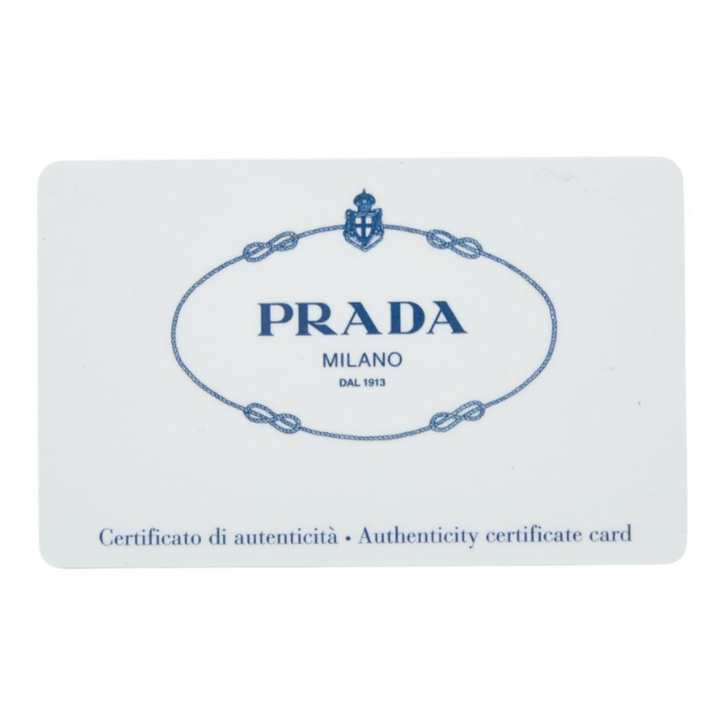 Prada Women's Round Zip Long Wallet 1M0506 Black Nylon