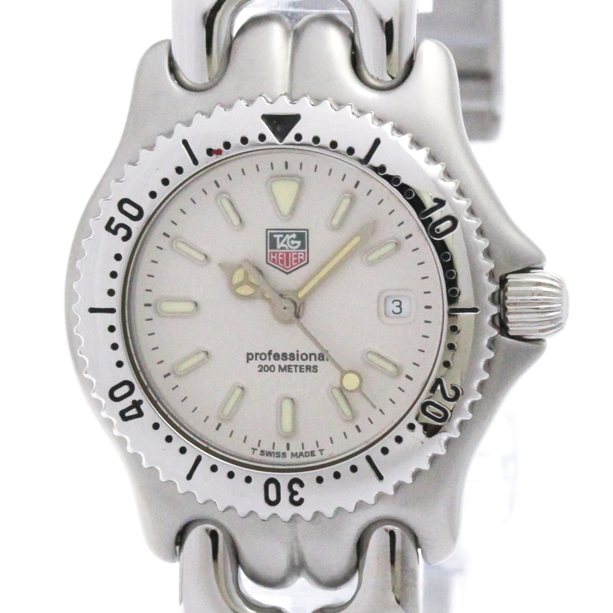 TAG HEUER Sel Professional 200M Steel Ladies Watch S99.015 — Very Good
