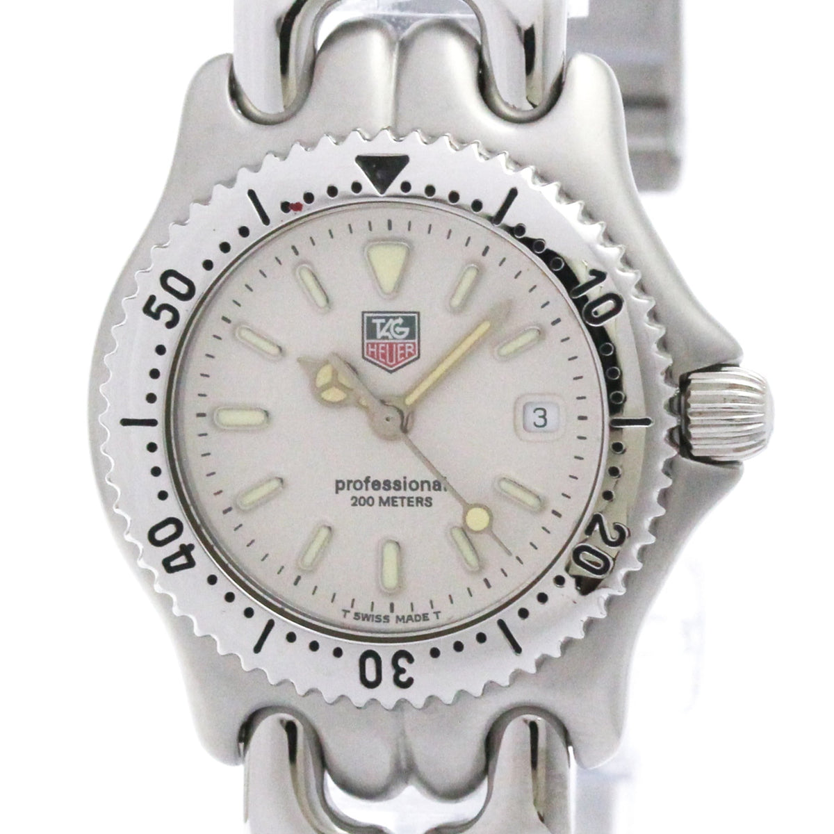 TAG HEUER Sel Professional 200M Steel Ladies Watch S99.015 — Very Good