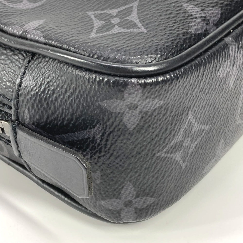 LOUIS VUITTON M43384 Monogram Eclipse True Toilette PM Second Bag Clutch Multi-Pouch Pouch Canvas Men's Women's Black — Like New