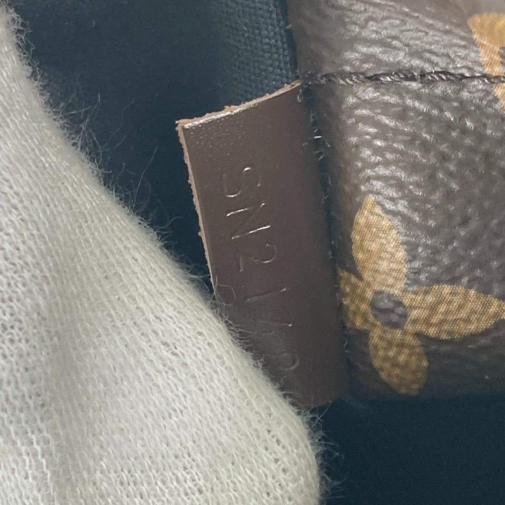 LOUIS VUITTON M54626 Vernis Tote Miroir 2-Way Bag, Shoulder Handbag, Patent Leather/Monogram Canvas, Women's, Noir Black — Like New