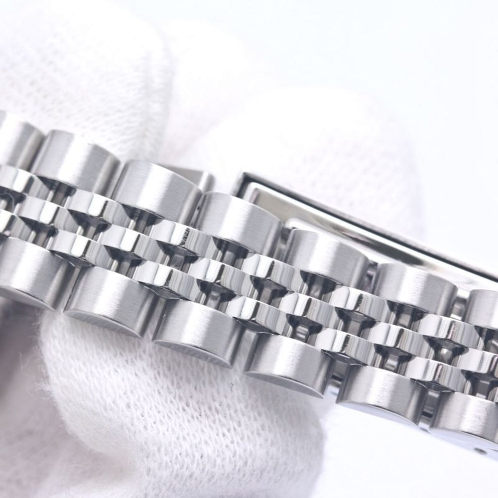 ROLEX Datejust Sapphire 2P 79174 Women's Watch 18K White Gold x Stainless Steel 40301 — Like New