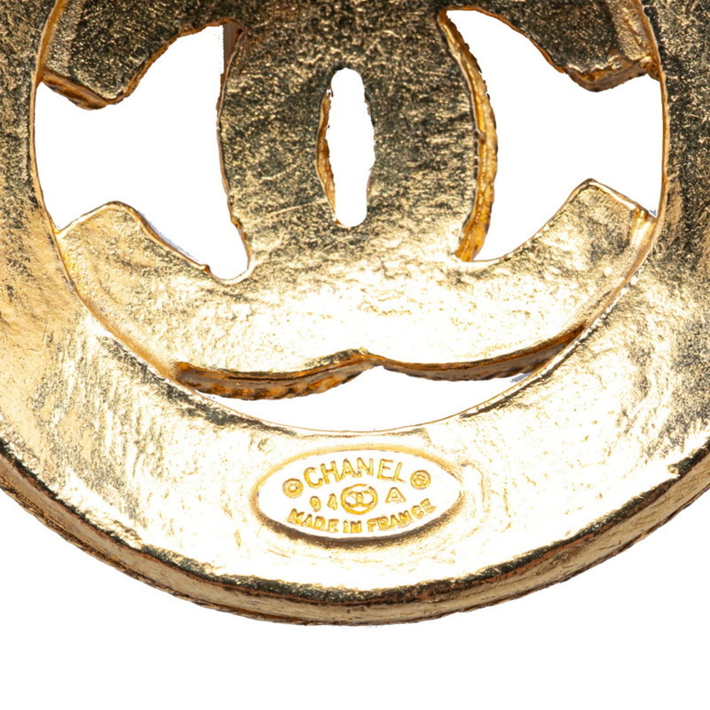 Vintage Chanel Coco Mark Long Necklace, Gold Plated, Women's, CHANEL