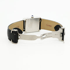 Cartier Tank Solo SM WSTA0030 Silver Dial Women's Watch — Good