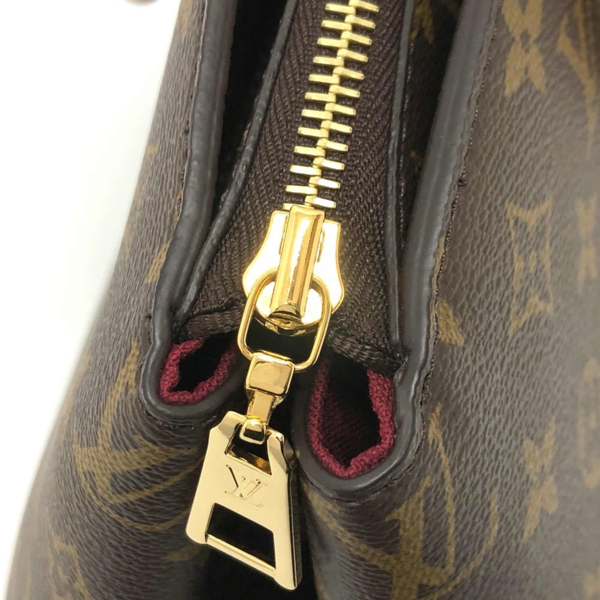 LOUIS VUITTON M45898 Grand Palais MM 2-Way Bag, Monogram Canvas, Brown, Like New — Like New