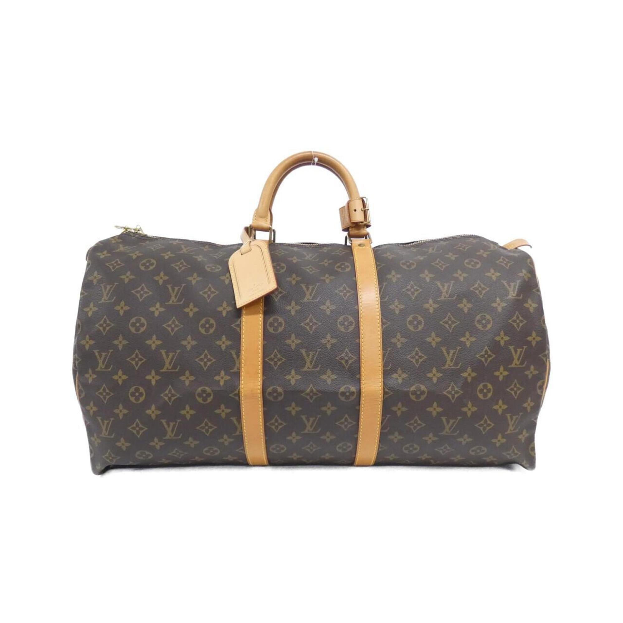 Louis Vuitton Monogram Keepall 55cm Boston Bag M41424