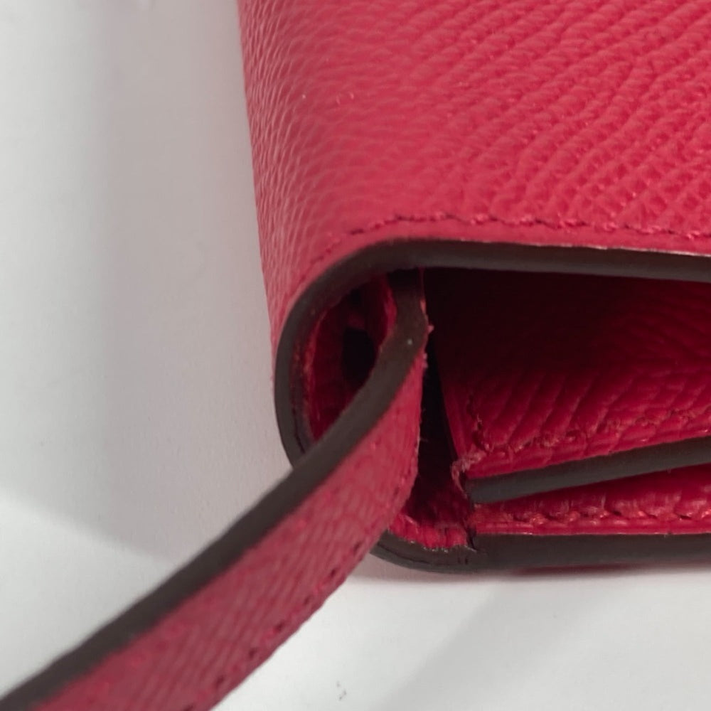 HERMES Hermes Bag Pochette Click 16 Crossbody Shoulder Epson Women's Rose Extreme Pink — Like New