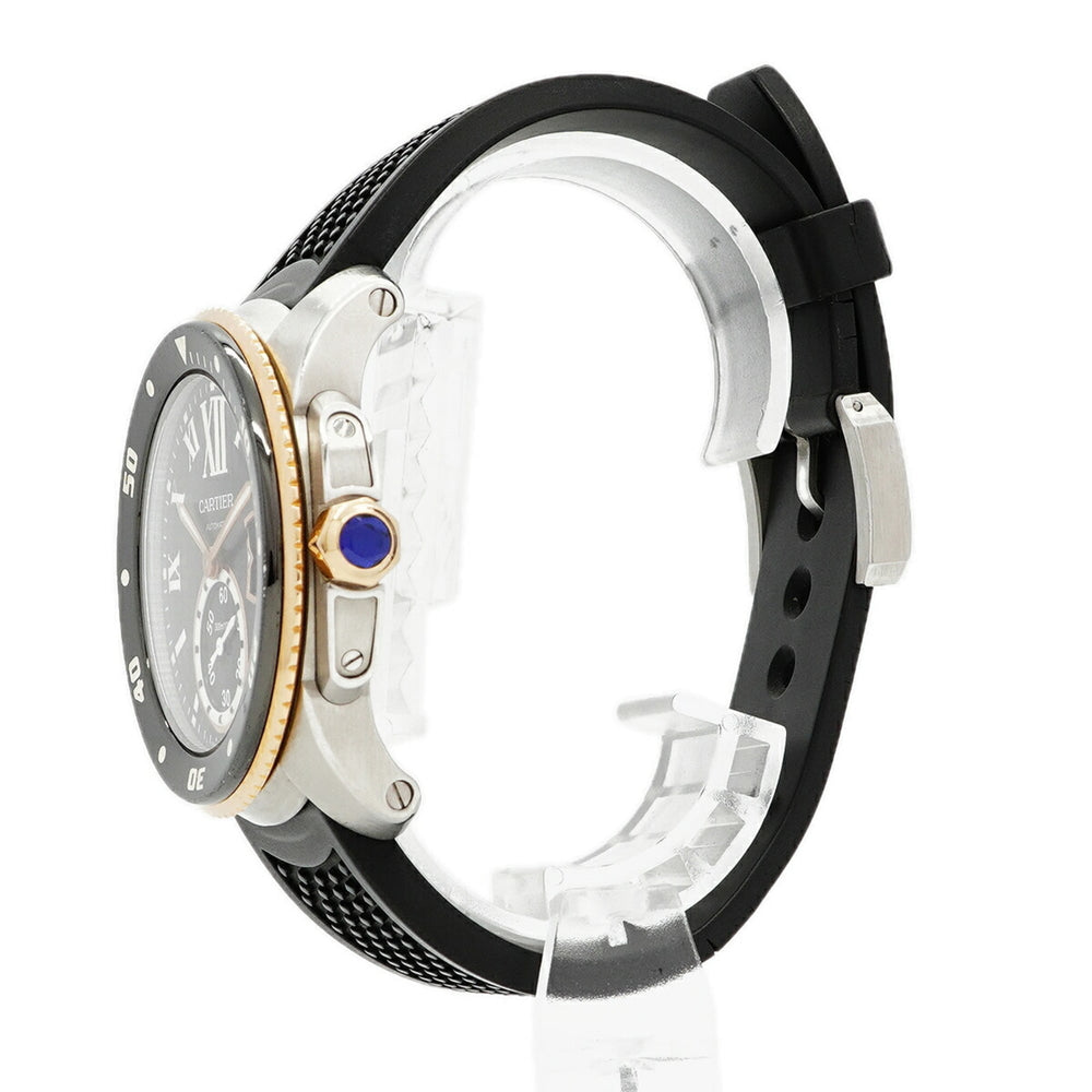 Cartier Calibre Diver W7100055 Black Dial Men's Watch — Good