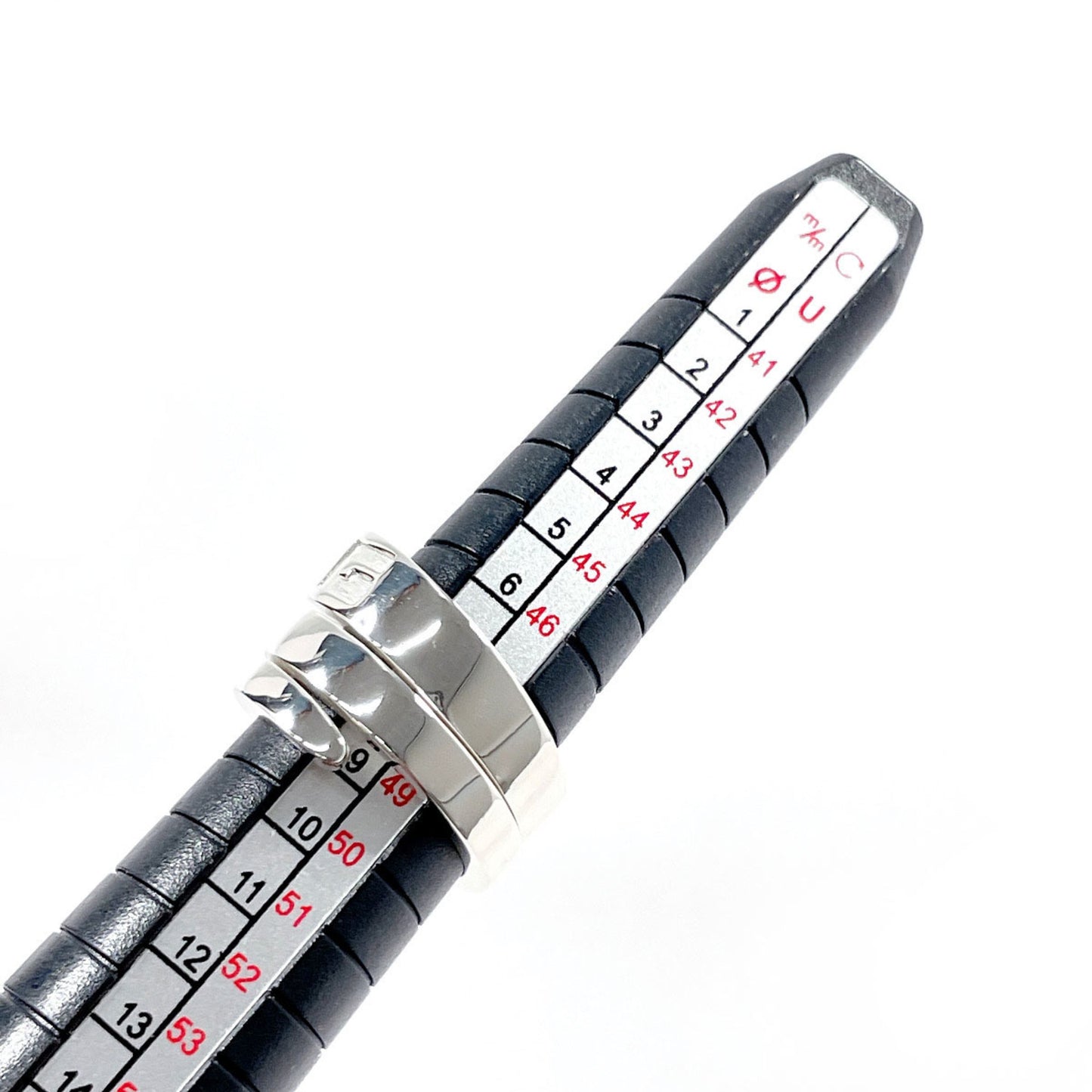 GUCCI G Snake Ring, 925 Sterling Silver, Size 8, Women's