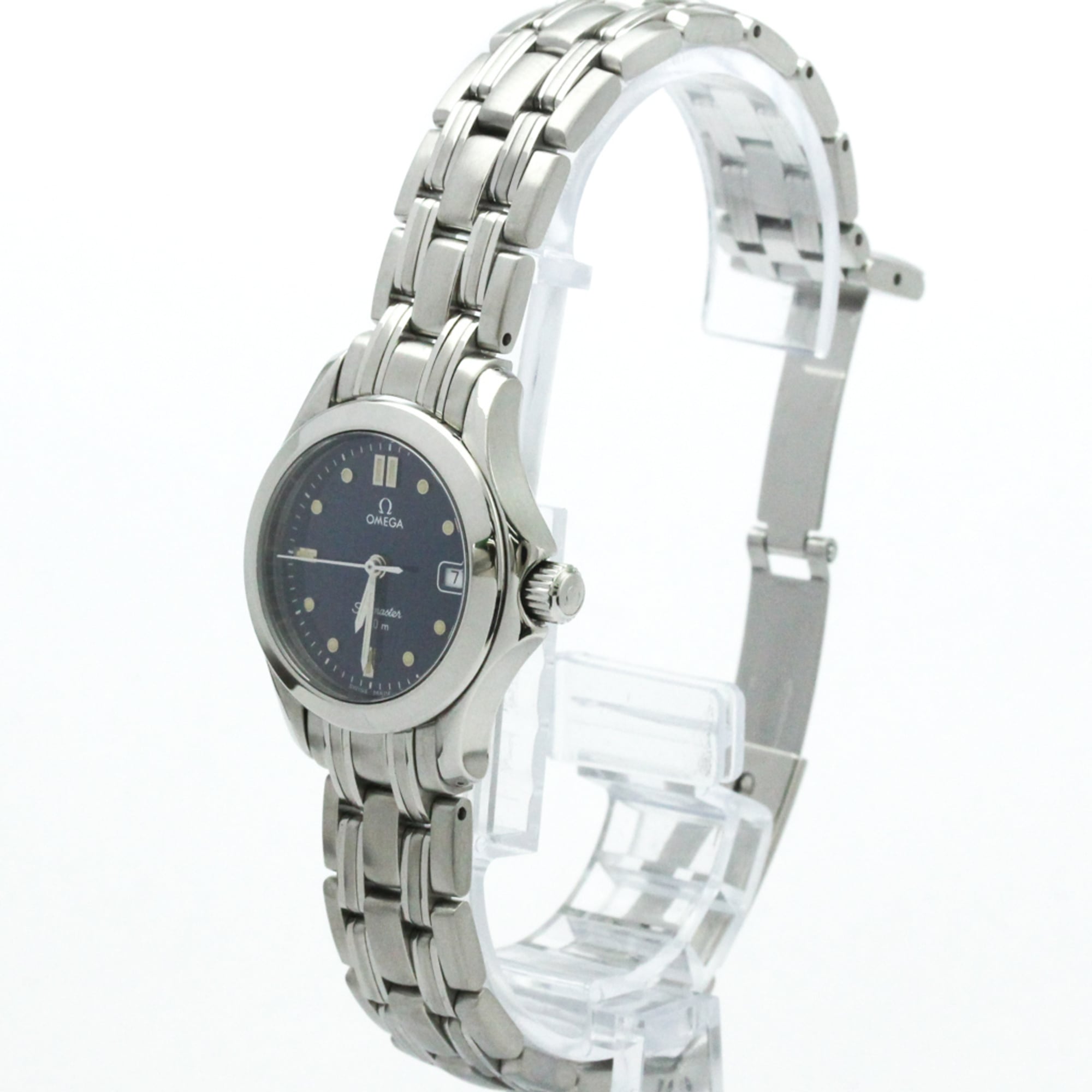 OMEGA Seamaster 120M Steel Quartz Ladies Watch 2581.80 Polished — Very Good