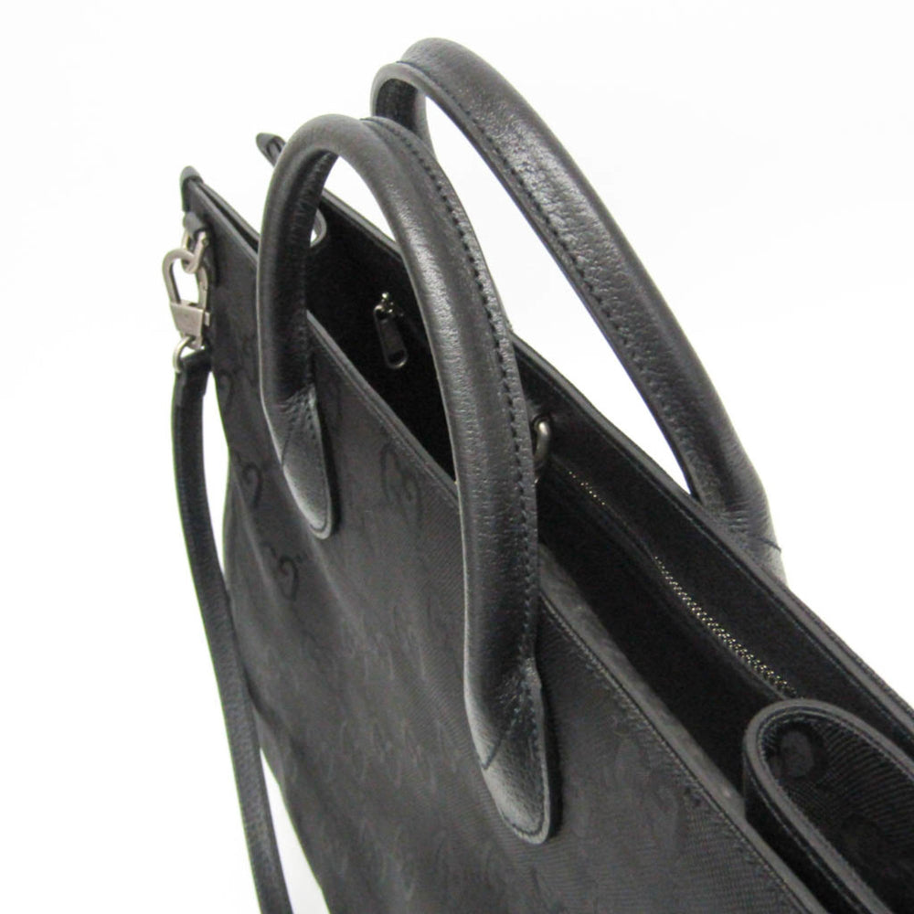 Gucci Off The Grid GG 630353 Men,Women Nylon Canvas,Leather Handbag,Shoulder Bag Black — Like New