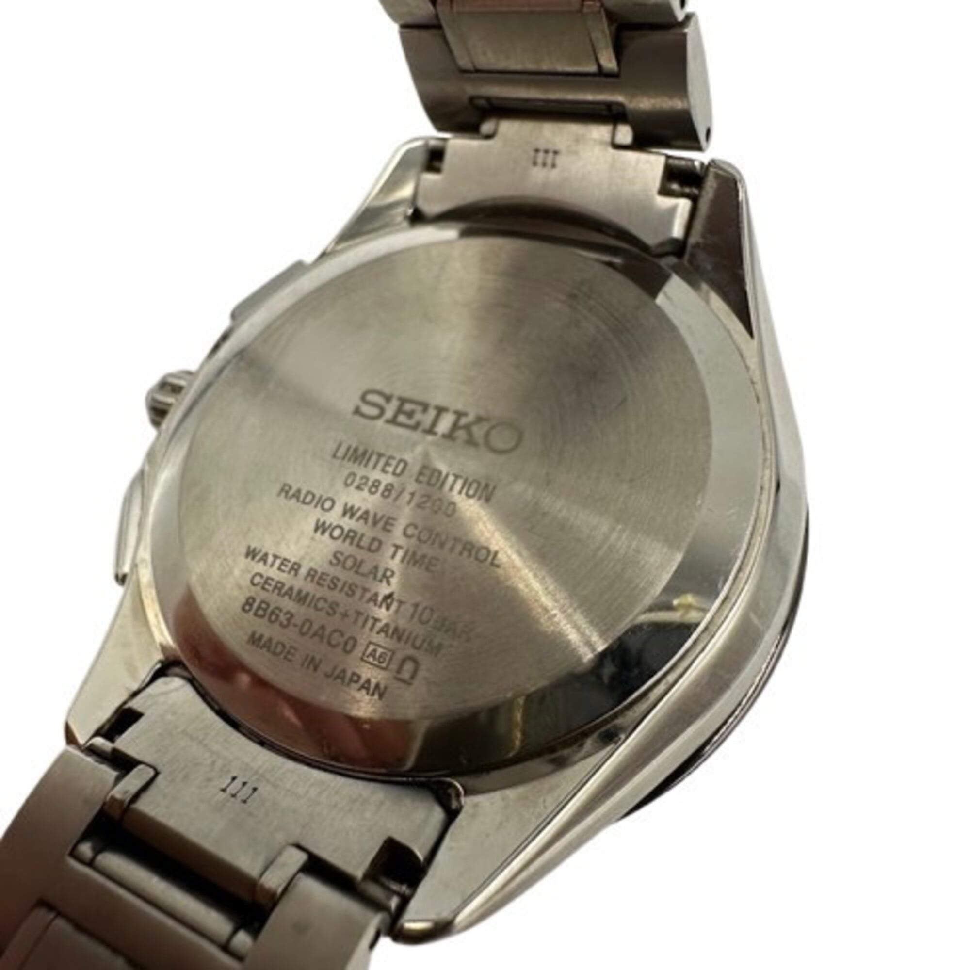 SEIKO BRTGHTZ Seiko Brightz 8B63-0AC0 Wristwatch — Good