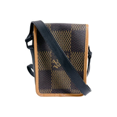 Louis Vuitton Amazon Messenger Bag Damier Giant Geant Canvas N40357 Brown — Like New