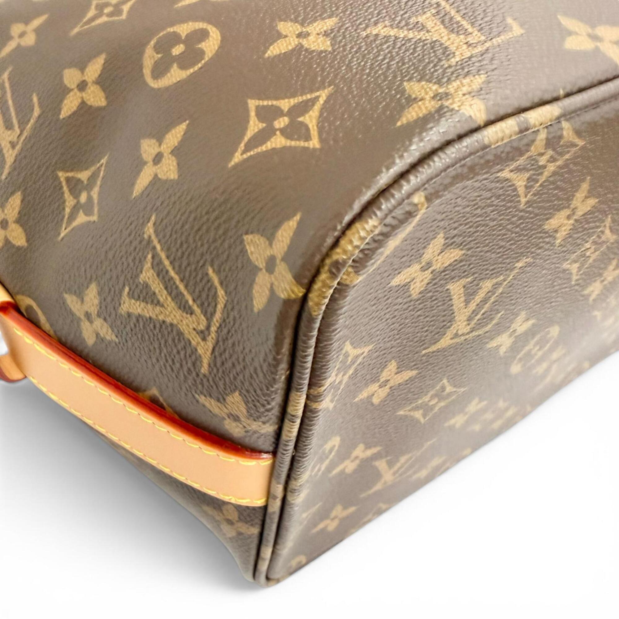 LOUIS VUITTON M12926 All In GM Monogram Canvas with Leather Accents Bucket Bag Shoulder Pouch, Brown, Women's, Dust — Like New