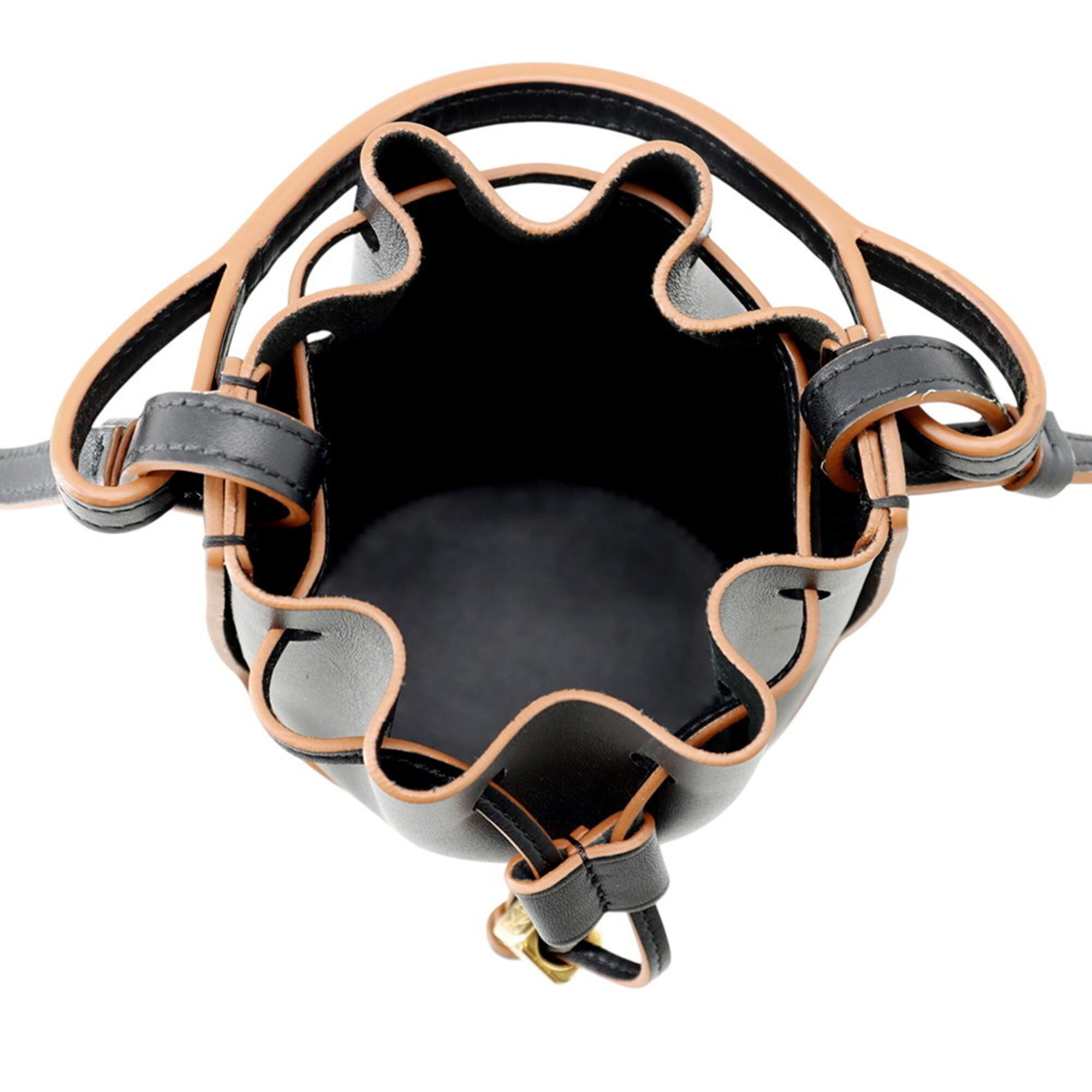 Loewe Balloon Nano Bag Leather Shoulder A710R85X01 LOEWE Black Handbag — Like New
