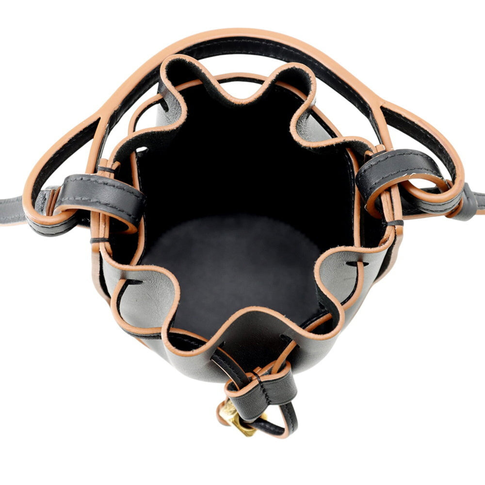 Loewe Balloon Nano Bag Leather Shoulder A710R85X01 LOEWE Black Handbag — Like New