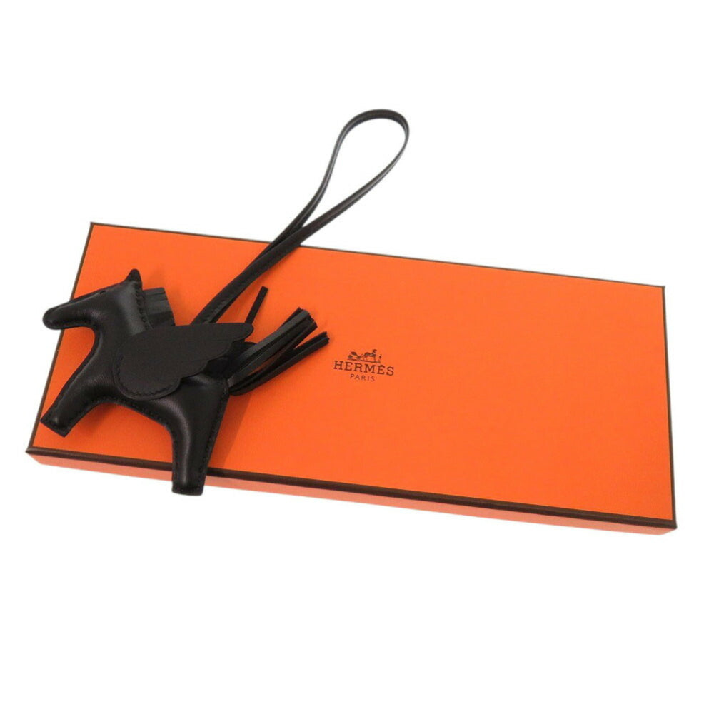 Unused Hermes Rodeo PM Annu Milo So Black Bag Charm W Stamp (Made in 2024) 0130HERMES — Like New