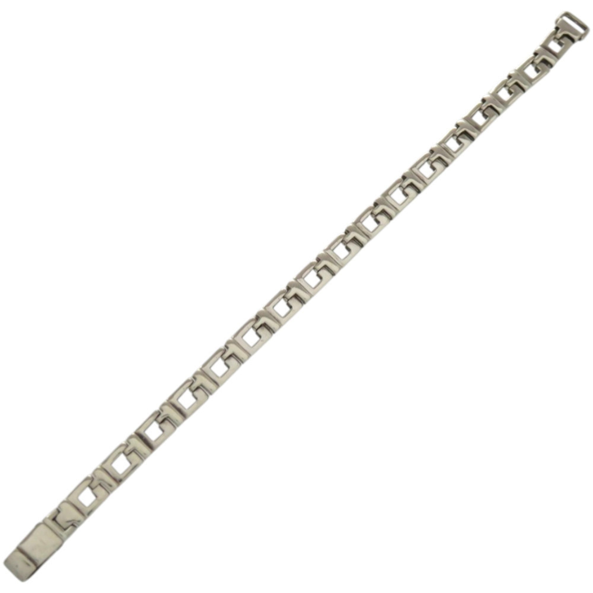 Excellent condition Gucci G logo silver 925 bracelet 1390GUCCI