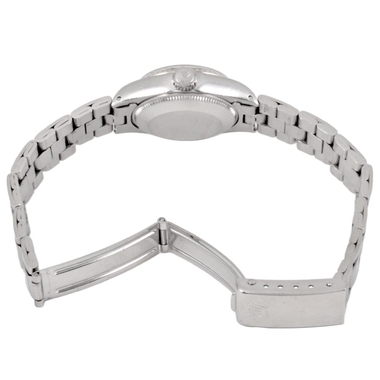 Rolex ROLEX 6917 Datejust 7-digit 3 watch automatic winding silver dial SS WG ladies