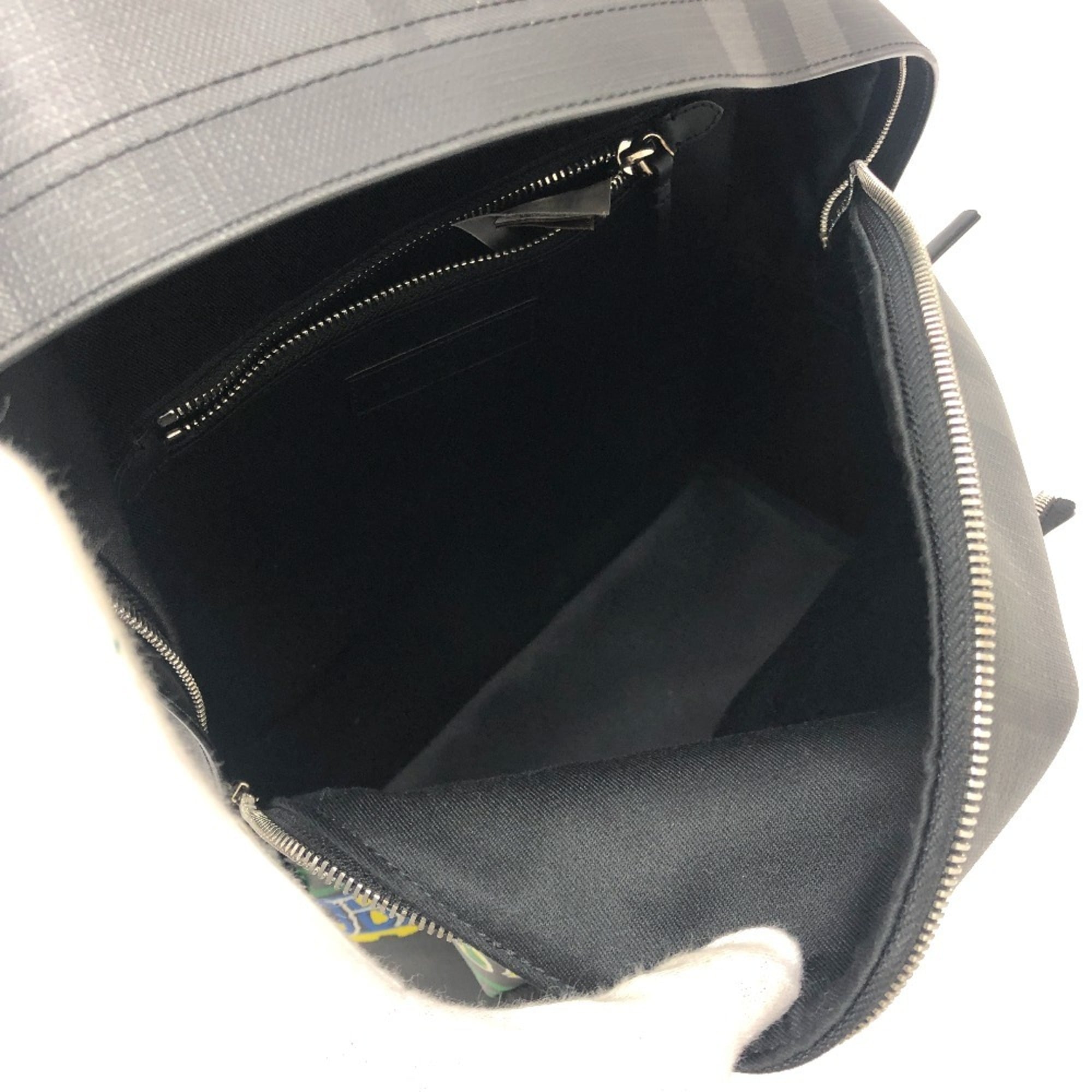 BURBERRY Burberry Graphic Check Backpack Bag Women's Grey — Like New