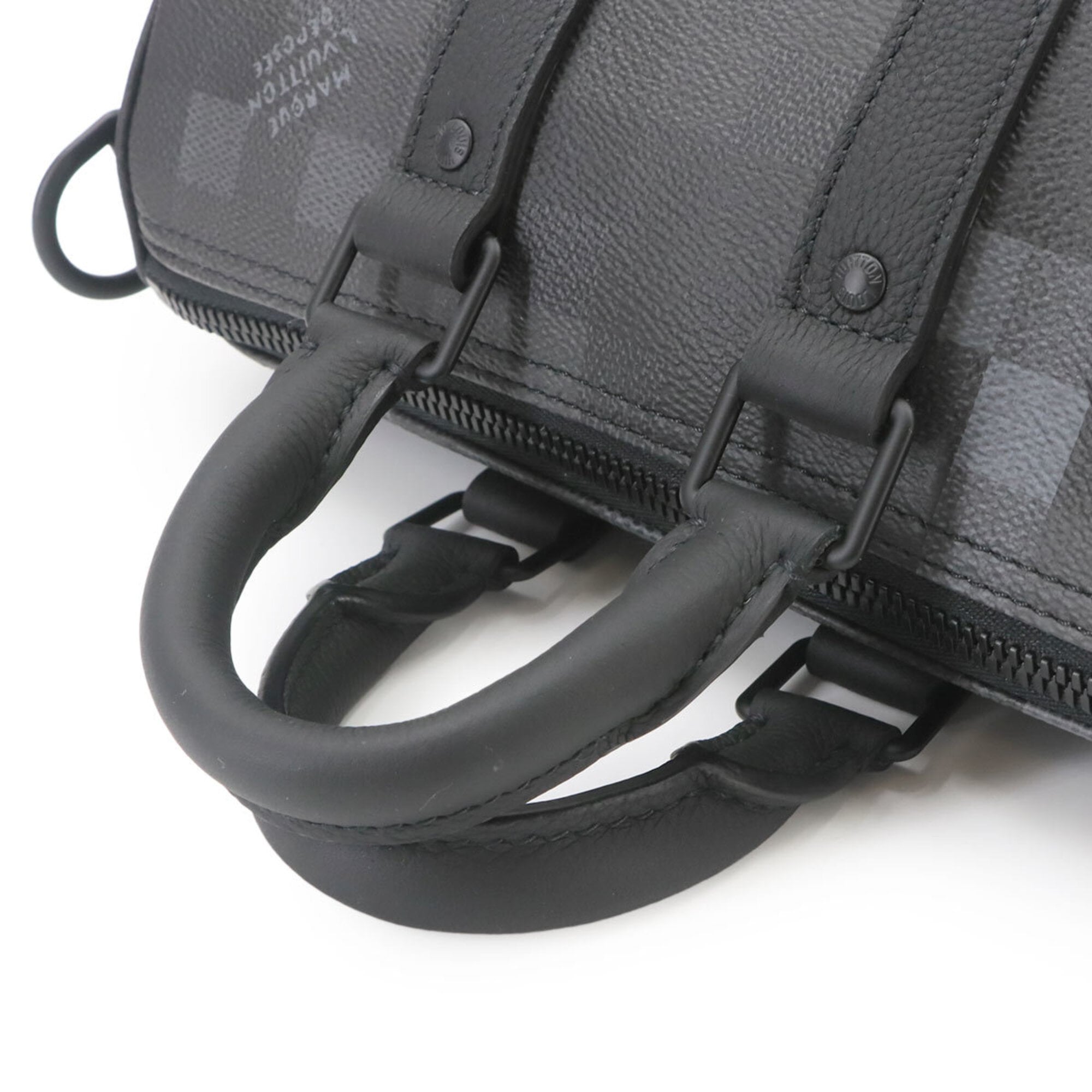 Louis Vuitton Keepall Bandouliere 25 Damouflage Black 2-way Hand/Shoulder Handbag Noir M14919 RFID — New - Store Return