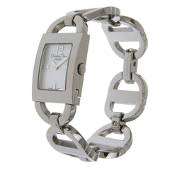 Dior Maris Watch D78-109, Stainless Steel, Quartz, Analog Display, White Shell Dial, Women's — Good
