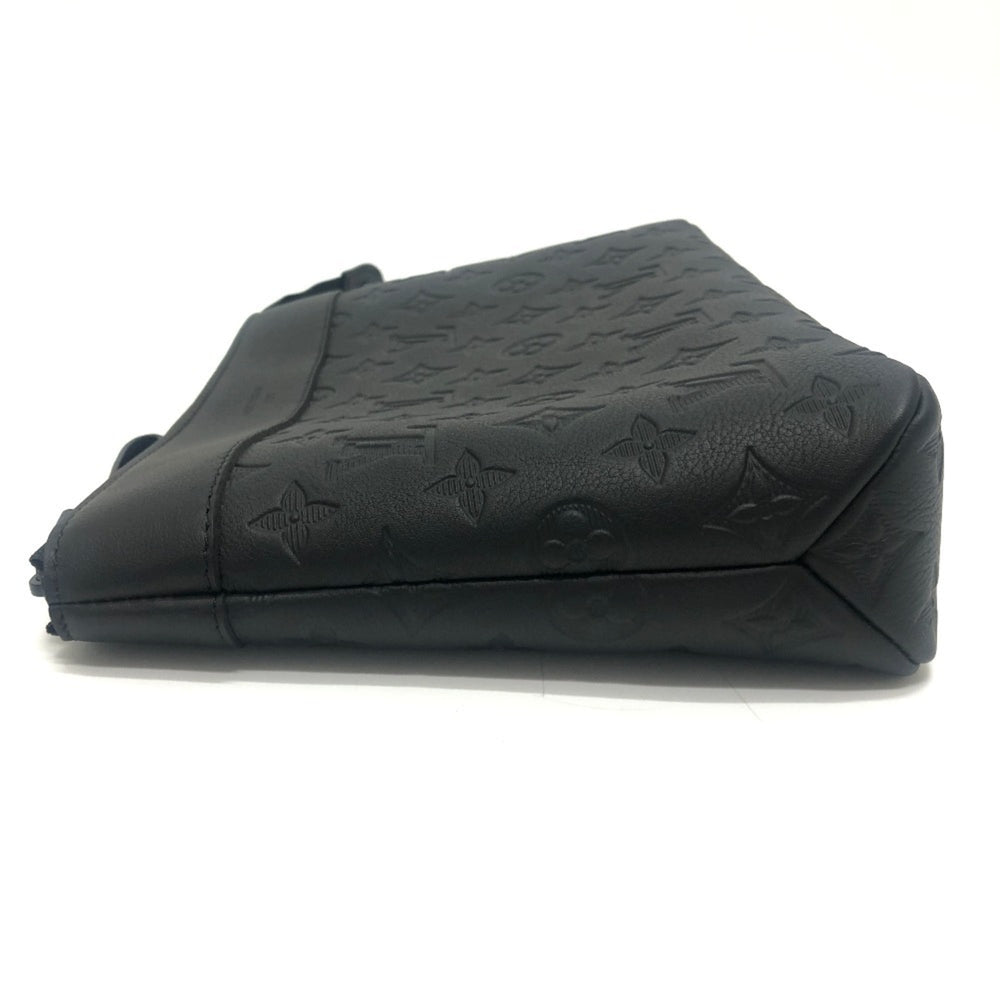 LOUIS VUITTON M82545 Pochette Voyage Souple Bag Clutch Second Men's Black — New