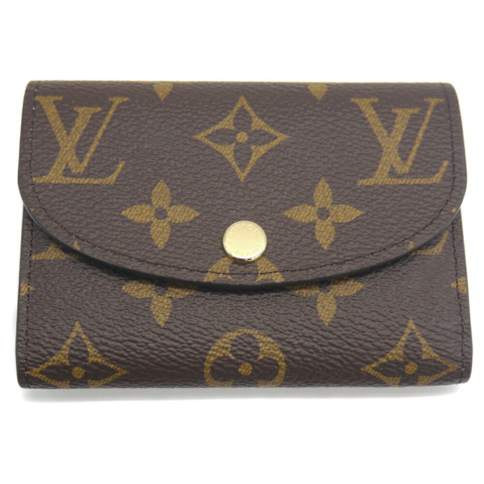 LOUIS VUITTON Louis Vuitton Porte Monnaie Rosalie M62361 Rose Ballerine Coin Case Wallet