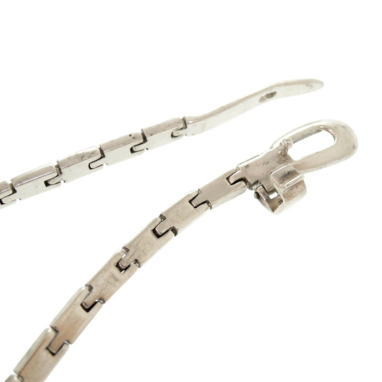 Gucci Belt Design Silver 925 Bracelet 0549GUCCI Men's