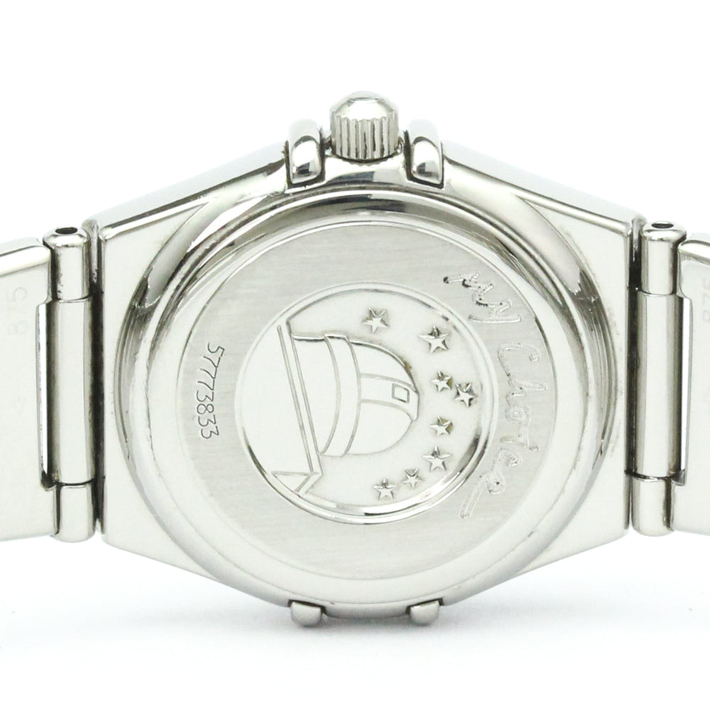 OMEGA Constellation Diamond MOP Dial Ladies Quartz Steel Watch 1567.66 Polished — Very Good