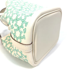 HERMES Picotin Lock Micro 14 Lucky Daisy Handbag Swift Women's Nata Green E-221012-2 — New - Store Return