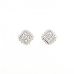 Louis Vuitton diamond earrings — Like New