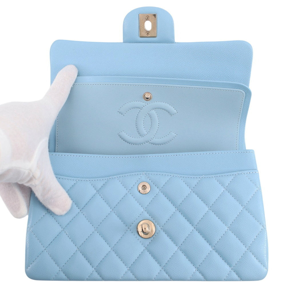 Chanel Chain Shoulder Bag Matelasse 23 Coco Mark Double Caviar Skin A01113 CHANEL Handbag Women's — Like New