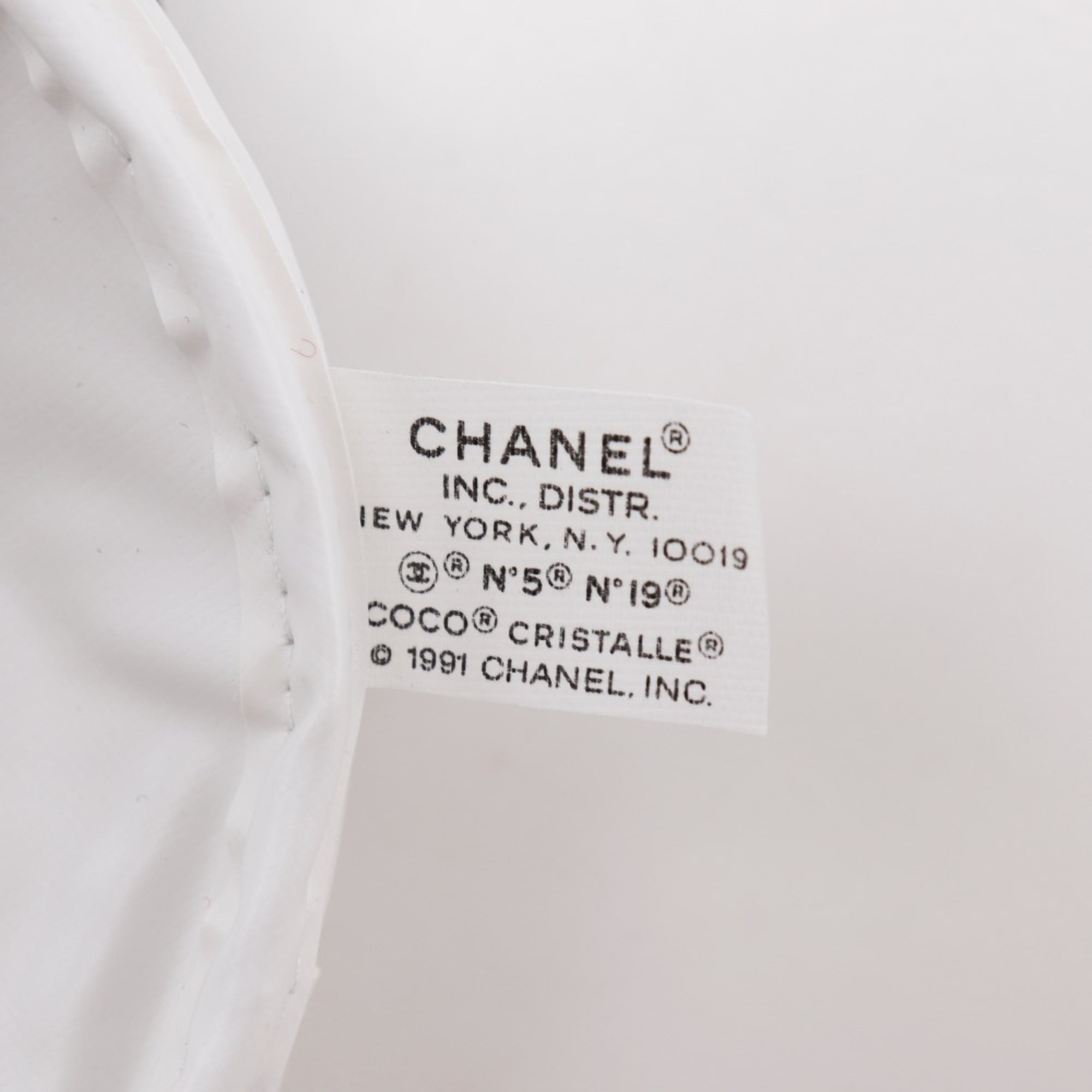 Chanel 31rue Cambon Makeup Pouch, Novelty, Cotton, Black, Zippered, Women's