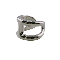 HERMES Osmoz GM Ring Silver Ladies — New - Store Return