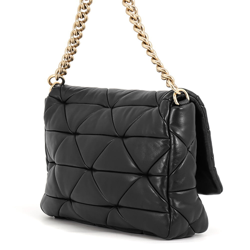 Prada Handbag System Patchwork Leather 1BD291 PRADA Black — Like New
