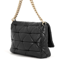 Prada Handbag System Patchwork Leather 1BD291 PRADA Black — Like New