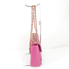 FENDI shoulder bag, leather, pink, women's — New - Store Return