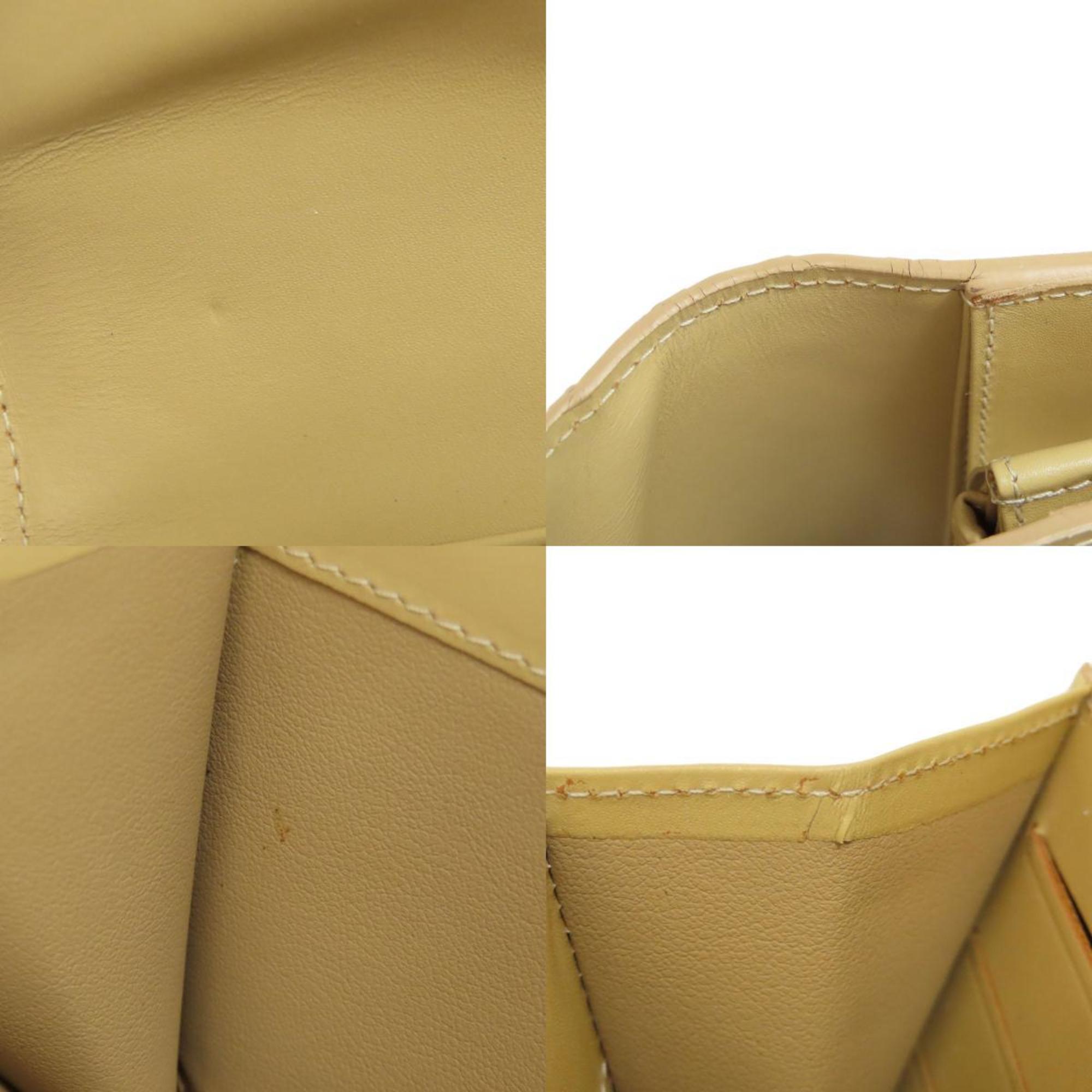 CELINE Long Wallet Leather Women's