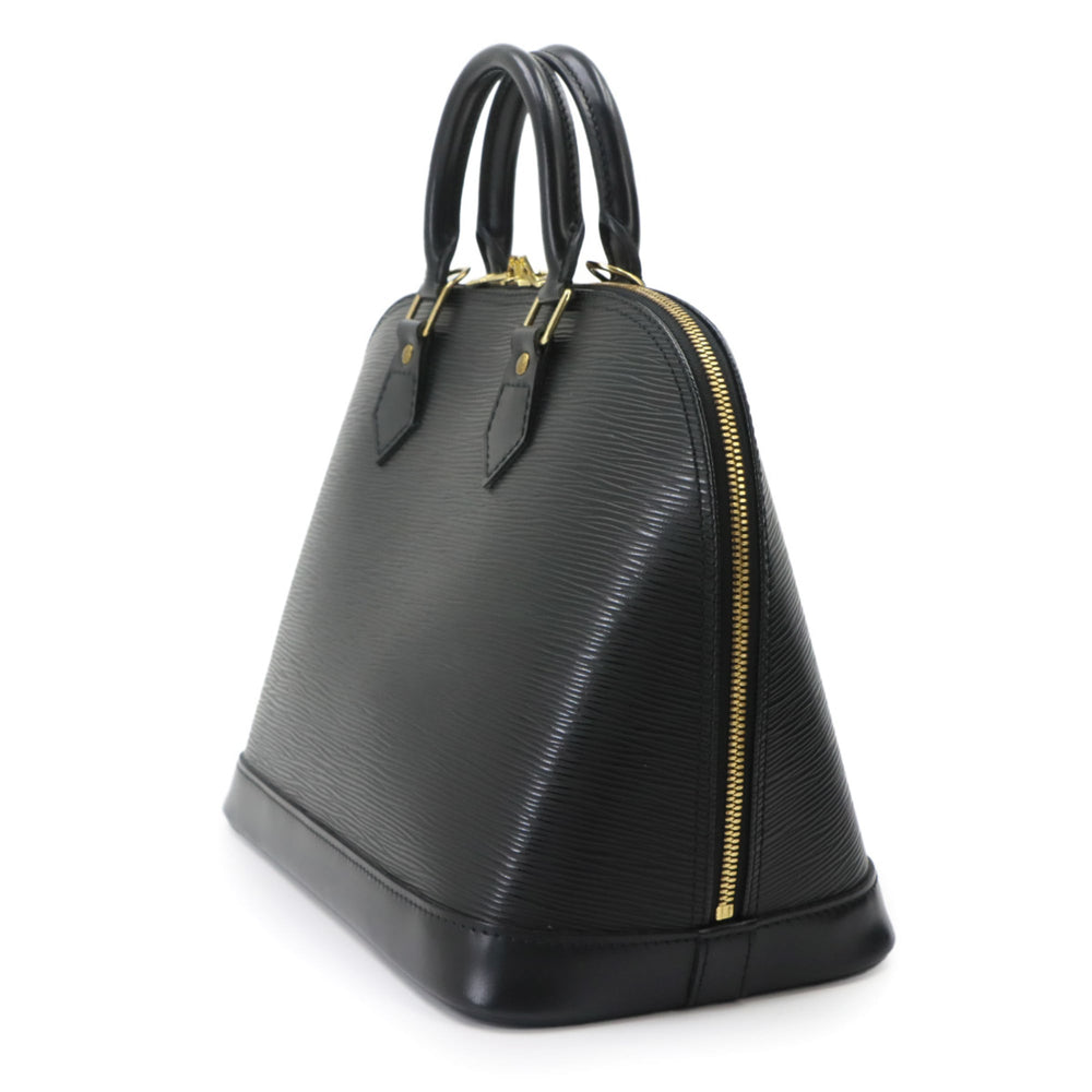 Louis Vuitton Alma PM Epi Leather Handbag, Noir (M52142), Gold Hardware — Like New